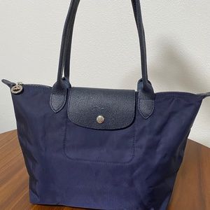 Longchamp Le Pliage Neo Navy Small